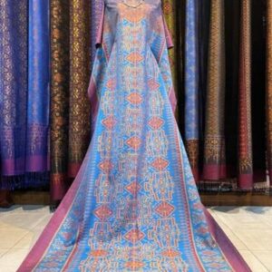 ผ้าไหมลูกแก้ว มัดหมี่ 6ตะก้อ